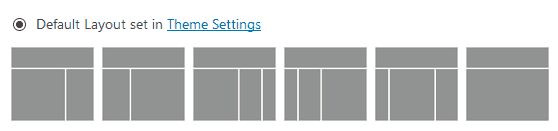 Foodie Pro Layout Settings